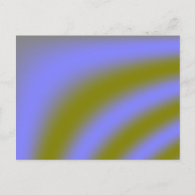 Carte postale nuages fluorescents (Devant)