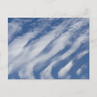 Carte Postale nuages s'allongent