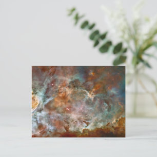 Carte Postale Nuages sombres de Carina Nebula Hubble Space