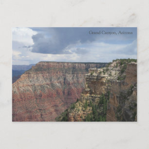 Carte Postale Nuages sur Grand Canyon