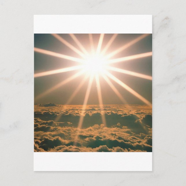 Carte Postale Nuages Visions Du Ciel (Devant)