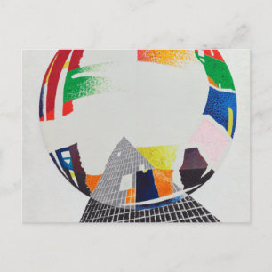 Carte Postale Nucléaire I, CH, 1945 par Laszlo Moholy-Nagy