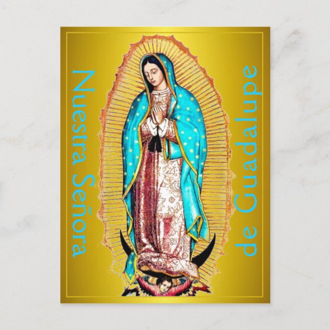 Carte Postale Nuestra Señora de Guadalupe (Devant)