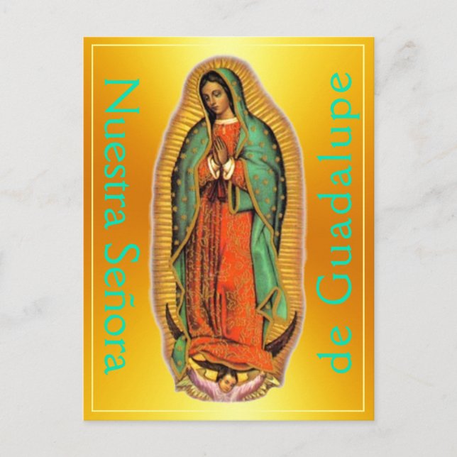 Carte postale Nuestra Señora de Guadalupe (Devant)
