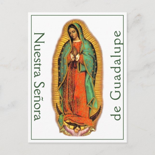 Carte postale Nuestra Señora de Guadalupe (Devant)