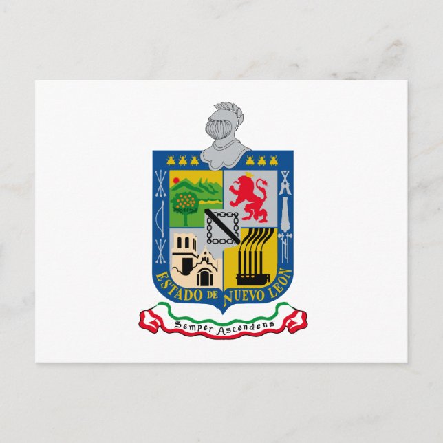 Carte Postale Nuevo Leon, Mexique (Devant)