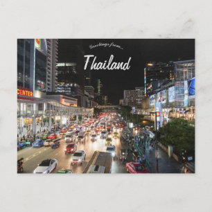 Carte Postale Nuit à Bangkok Thaïlande