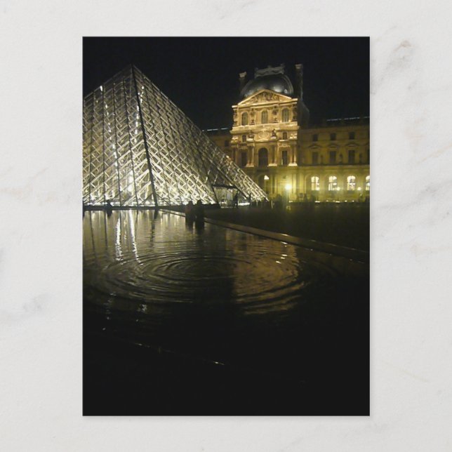 Carte Postale Nuit à la Pyramide (Devant)