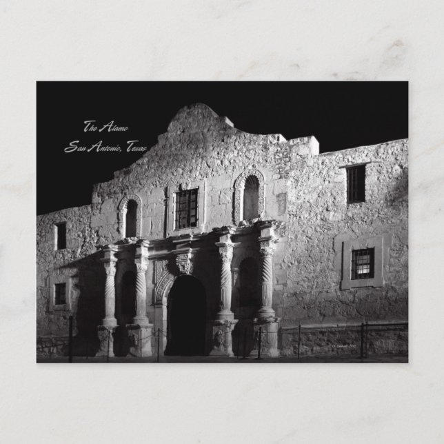 Carte Postale Nuit à l'Alamo (Devant)