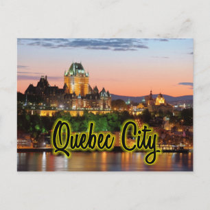 Carte Postale Nuit de Québec