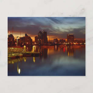 Carte Postale Nuit des quais de San Diego
