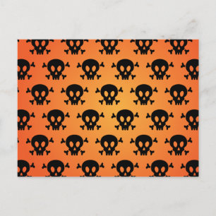 Carte Postale Nuit d'Halloween effrayante