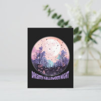 Nuit d'Halloween - Pastel Purple Moon