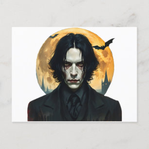Carte Postale Nuit d'Halloween - Vampire Rising