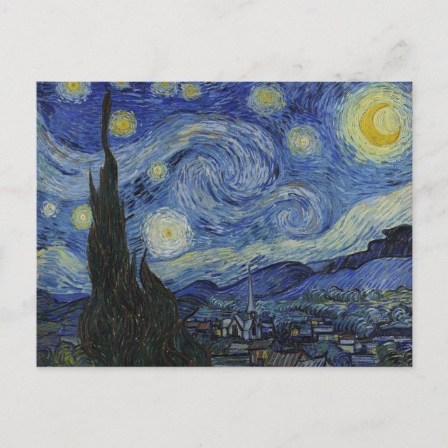 Carte Postale Nuit étoilée (Devant)