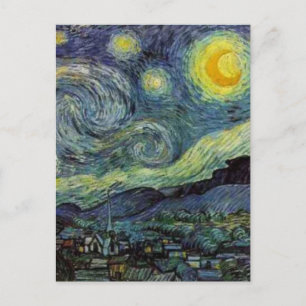 Carte Postale Nuit étoilée - van Gogh