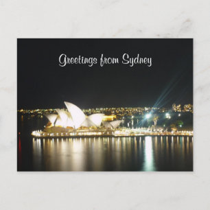 Carte Postale nuit lyrique de sydney