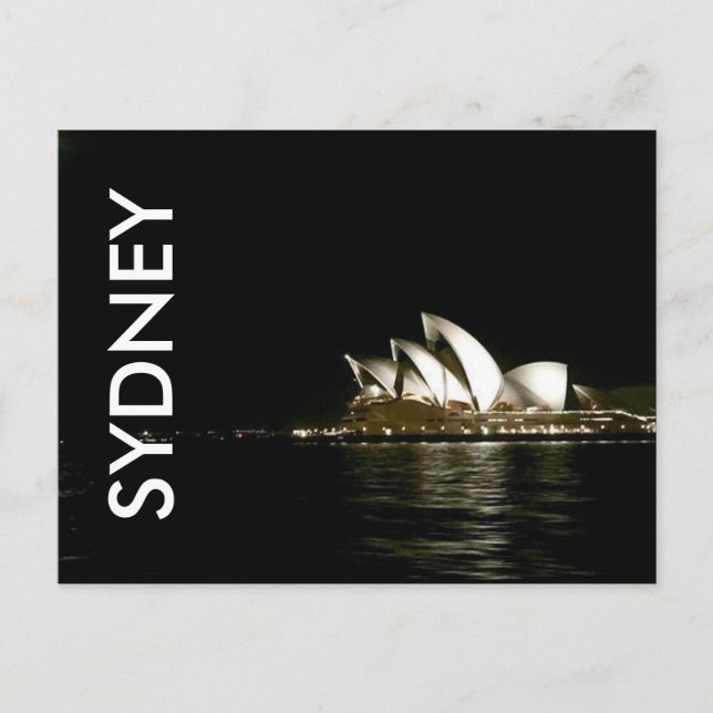 Carte Postale nuit lyrique de sydney (Devant)