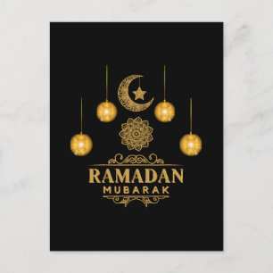 Carte Postale Nuits élégantes de Ramadan - Eid Moubarak 2026