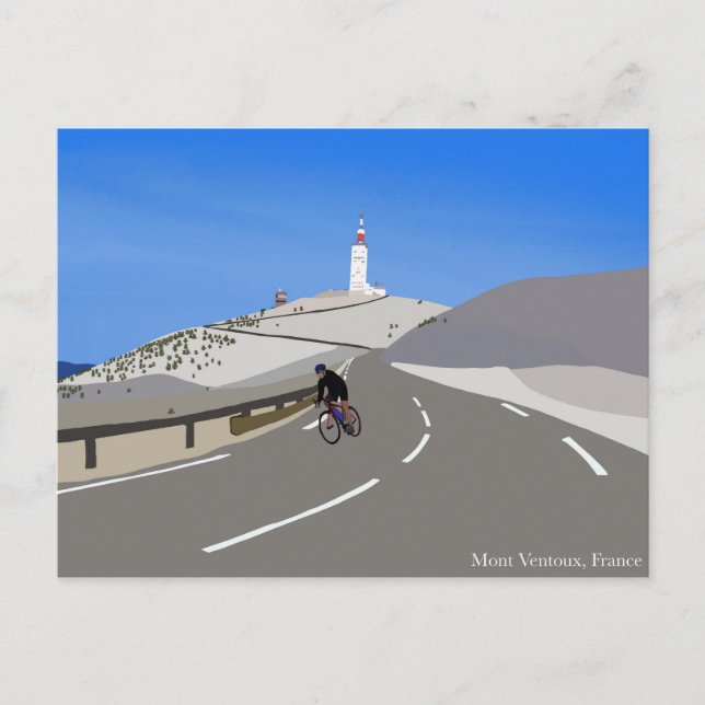Carte postale numérique du Mont Ventoux (Devant)