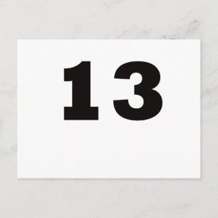 Carte Postale Numéro 13 !