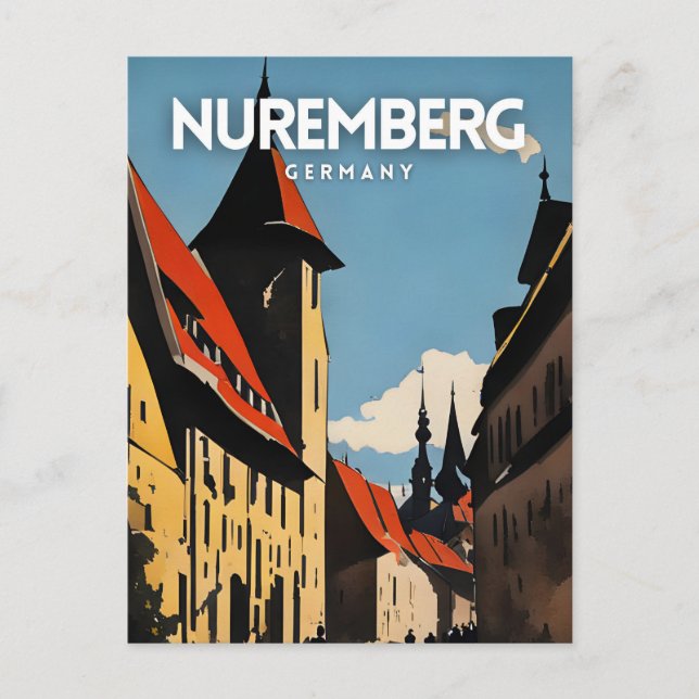 Carte Postale Nuremberg (Devant)