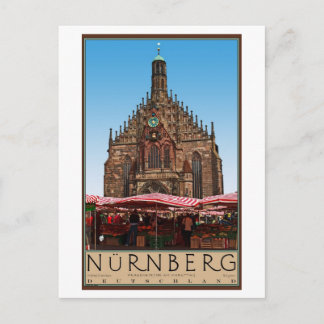 Carte Postale Nürnberg - Frauenkirche