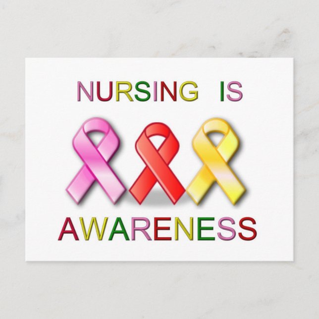 CARTE POSTALE NURSING AWARENESS (Devant)