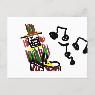 Carte Postale Nutcracker Noël