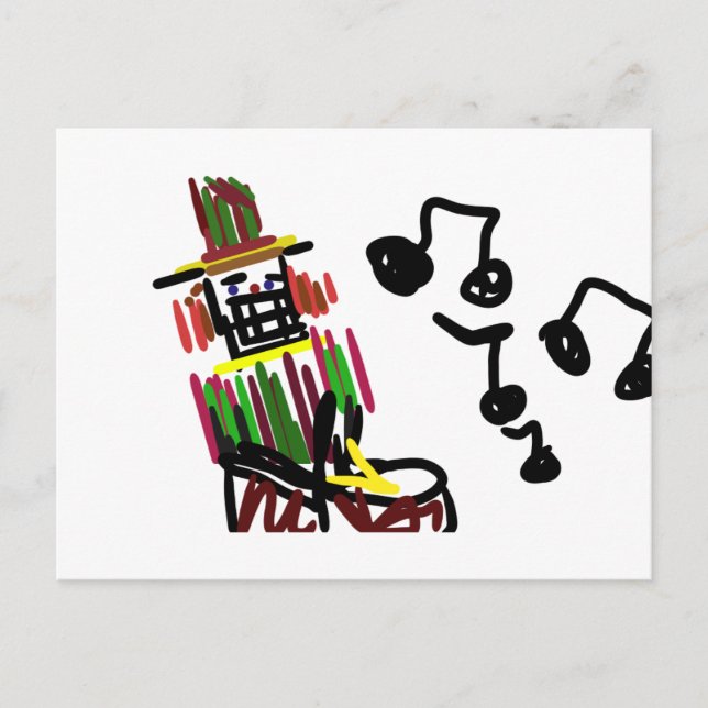 Carte Postale Nutcracker Noël (Devant)