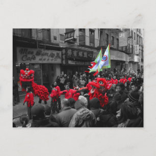 Carte postale NY du Nouvel An chinois
