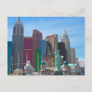 Carte Postale ny ny las vegas