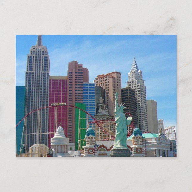 Carte Postale ny ny las vegas (Devant)