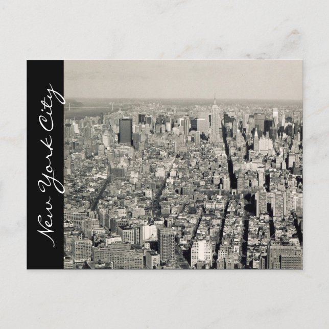 Carte Postale nyc b&w luxe (Devant)