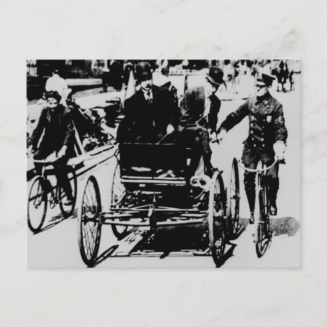 Carte Postale NYC Cop 1900 (Devant)
