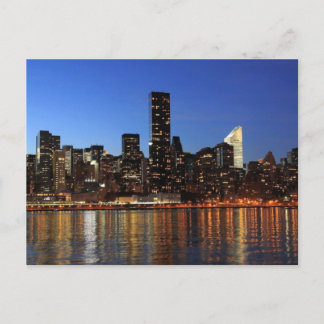 Carte Postale NYC New York City Manhattan Nuit