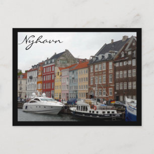 Carte Postale nyhavn moderne