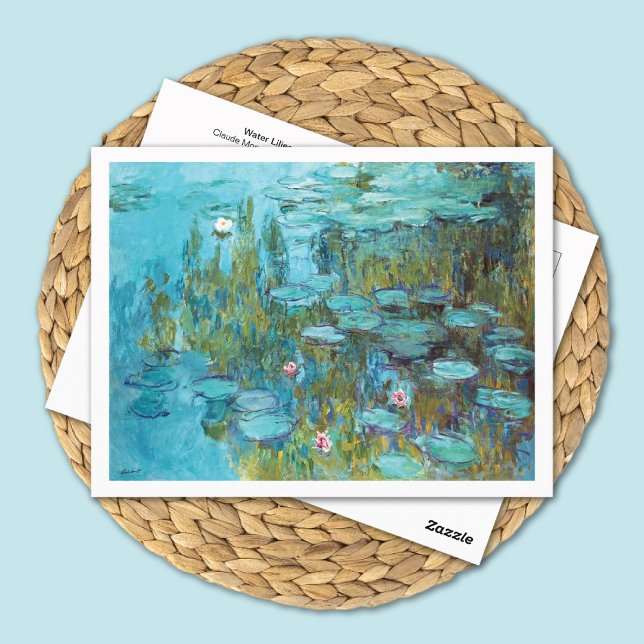 Carte Postale Nymphaeas Claude Monet (Créateur téléchargé)