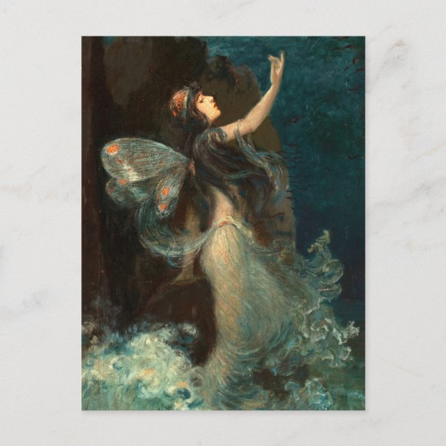 Carte Postale Nymphe hydrique | Paul Swan (Devant)