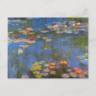 Carte Postale Nymphéologie par Claude Monet