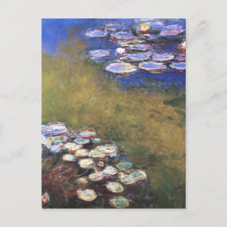 Carte Postale Nymphes, Claude Monet