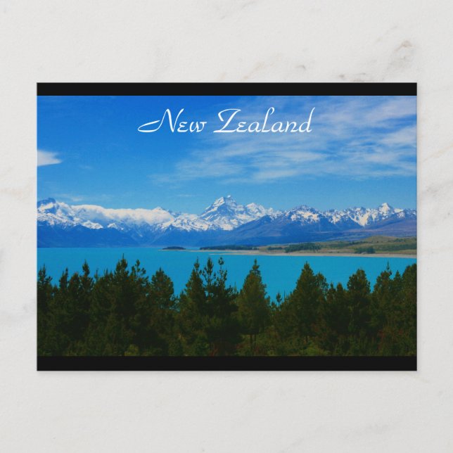 Carte Postale nz alpes du sud (Devant)