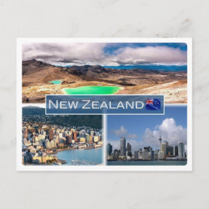Carte Postale NZ Nouvelle-Zélande -