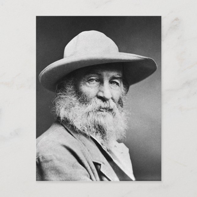 Carte Postale O CAPITAINE ! mon capitaine ! Walt Whitman (Devant)