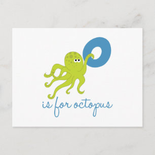 Carte Postale O Est Pour Octopus