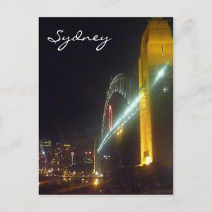 Carte Postale ô nuit de Sydney