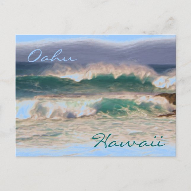 Carte postale Oahu Hawaii North Shore (Devant)