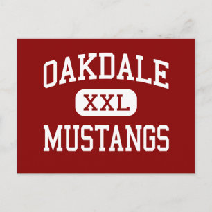 Carte Postale Oakdale - Mustangs - High - Oakdale California