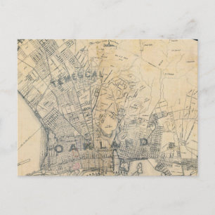 Carte Postale Oakland, Berkeley, Alameda