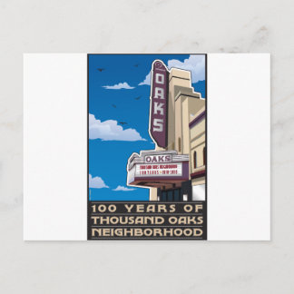 Carte Postale Oaks Theatre sur Solano Avenue à Berkeley, CA